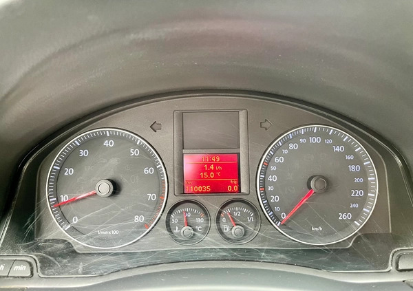 Volkswagen Golf Plus cena 20900 przebieg: 110500, rok produkcji 2008 z Szamocin małe 781